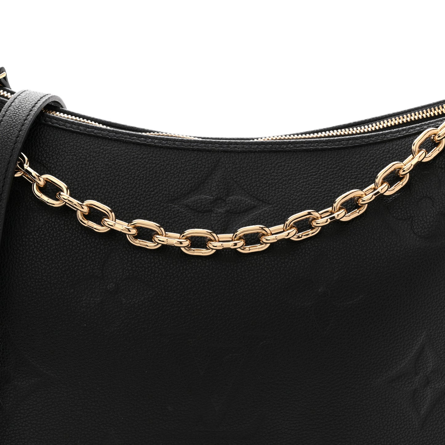 Empreinte Monogram Giant Loop Hobo Black