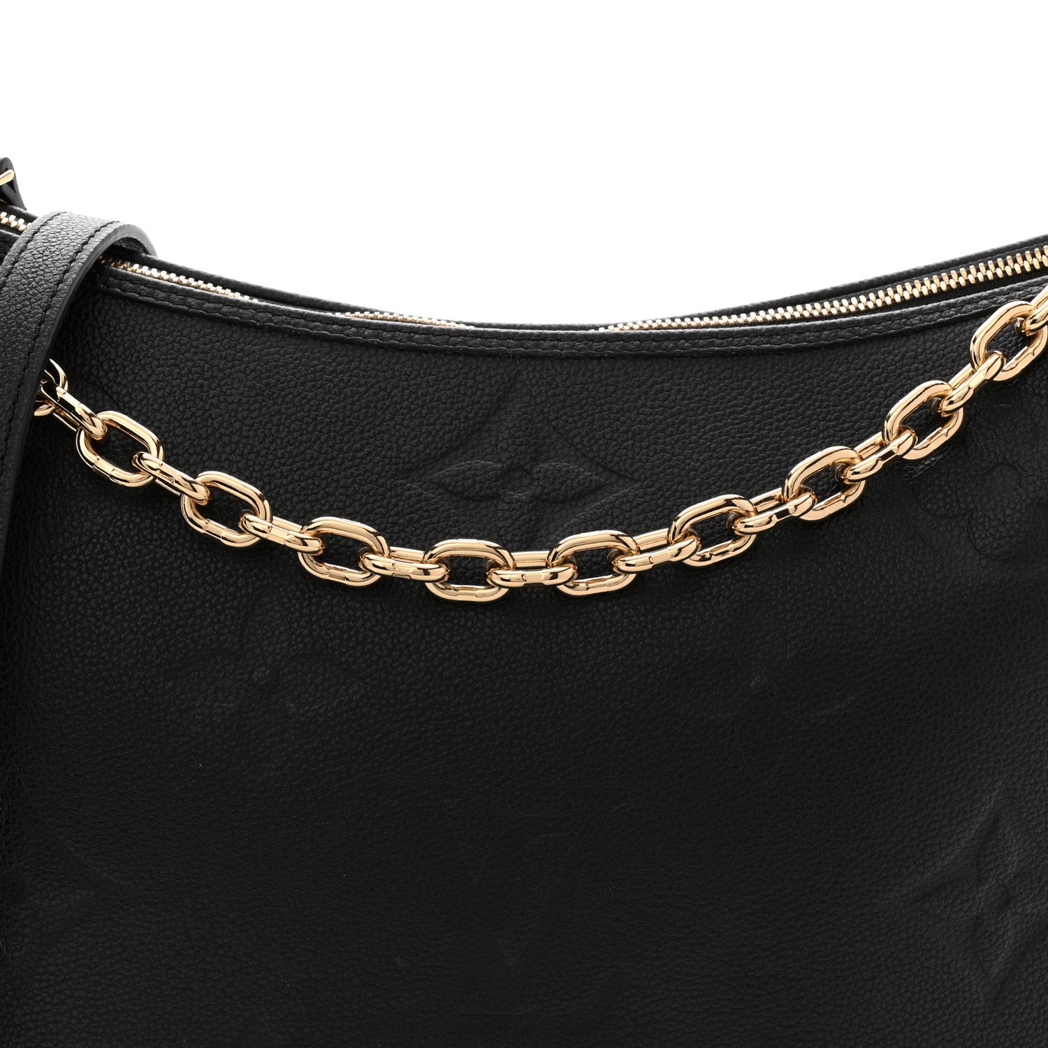 Louis Vuitton Empreinte Monogram Giant Loop Hobo Black 7 of 10