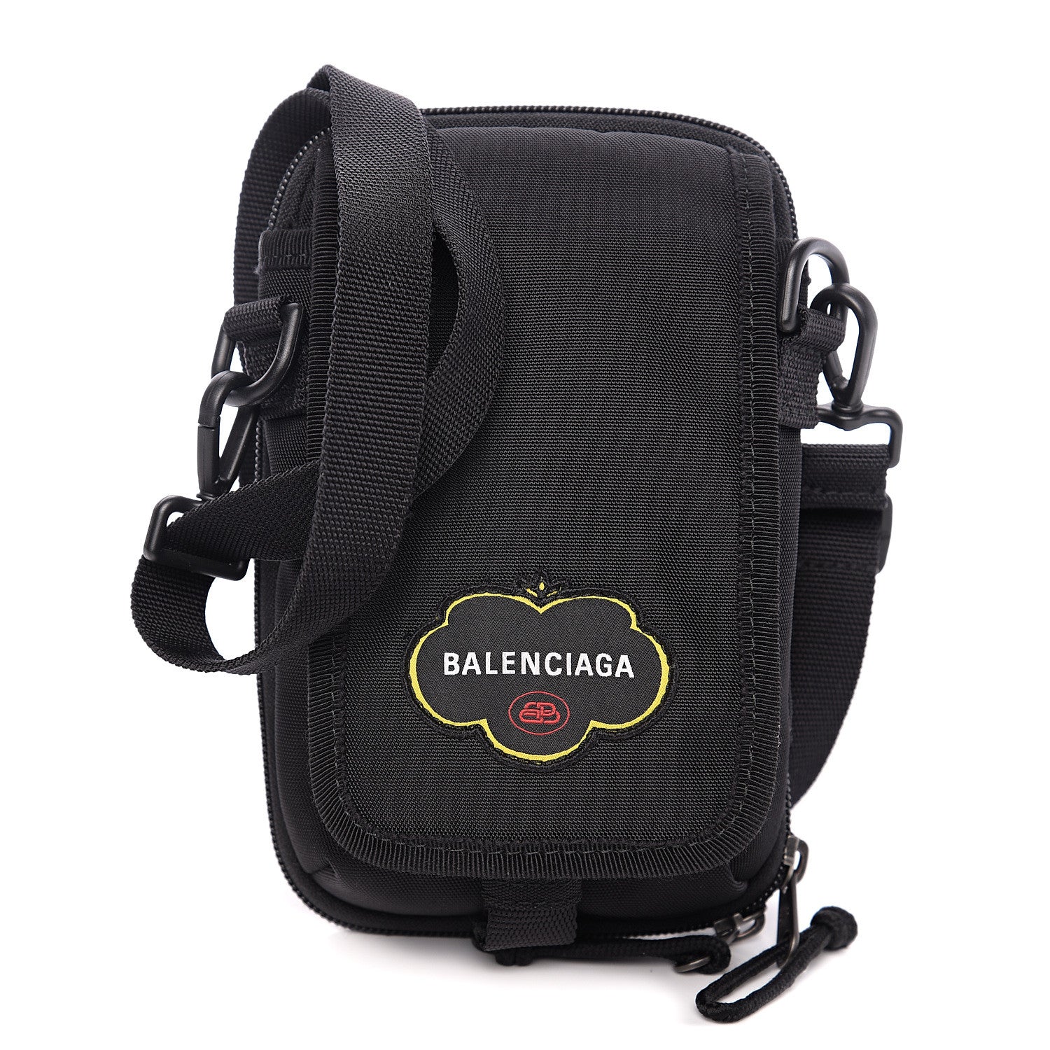 Balenciaga Nylon Explorer Crossbody Black 1 of 7