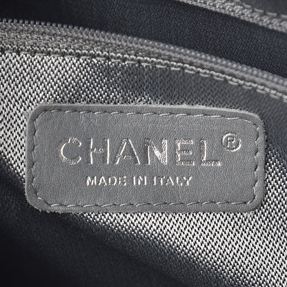 Chanel Lambskin Vertical Quilted Mademoiselle Camera Case Black 9 of 14