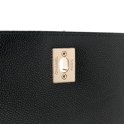 Chanel Caviar Quilted Medium Business Affinity Flap Black 7 of 11