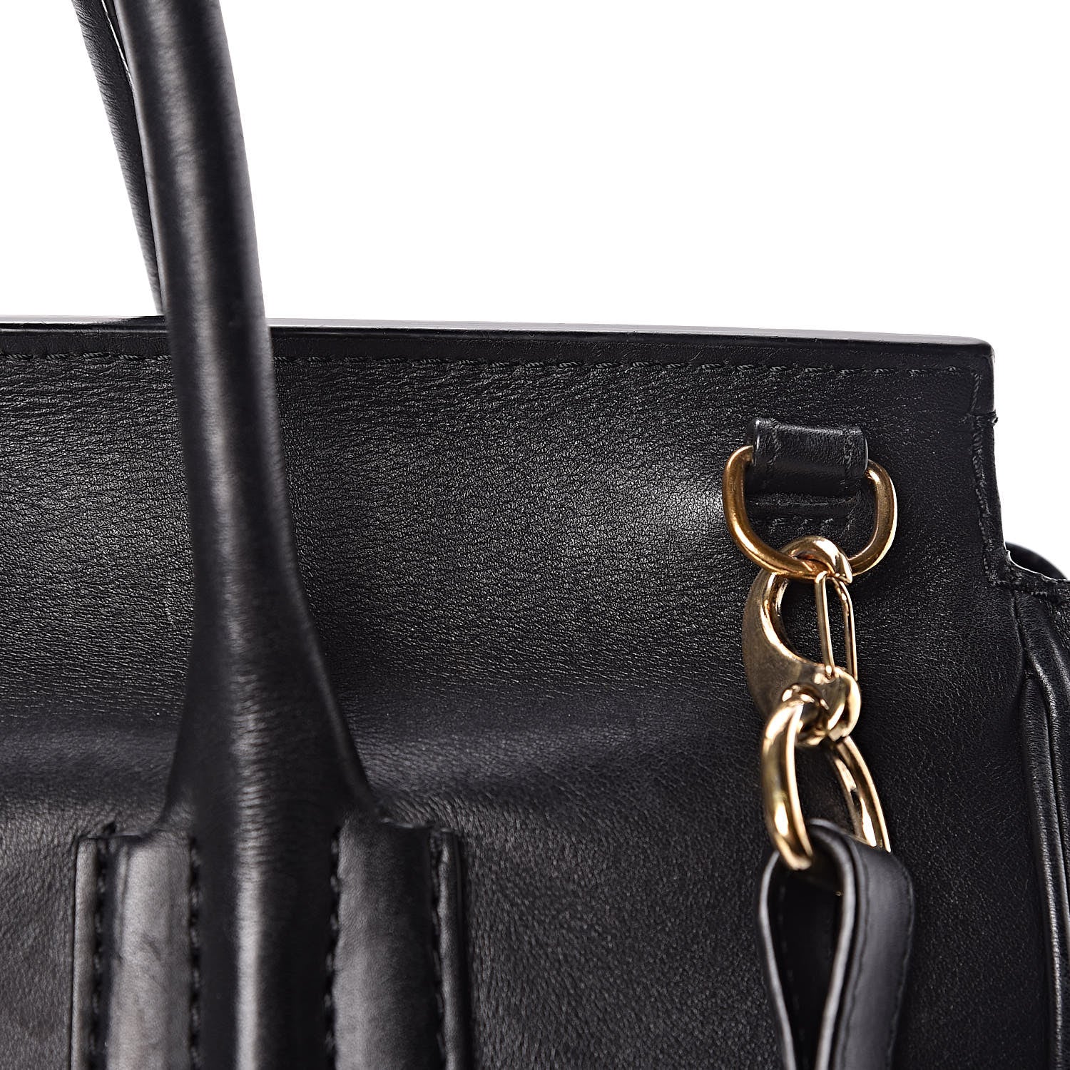 Versace Calfskin Large Palazzo Empire Bag Black 27 of 40