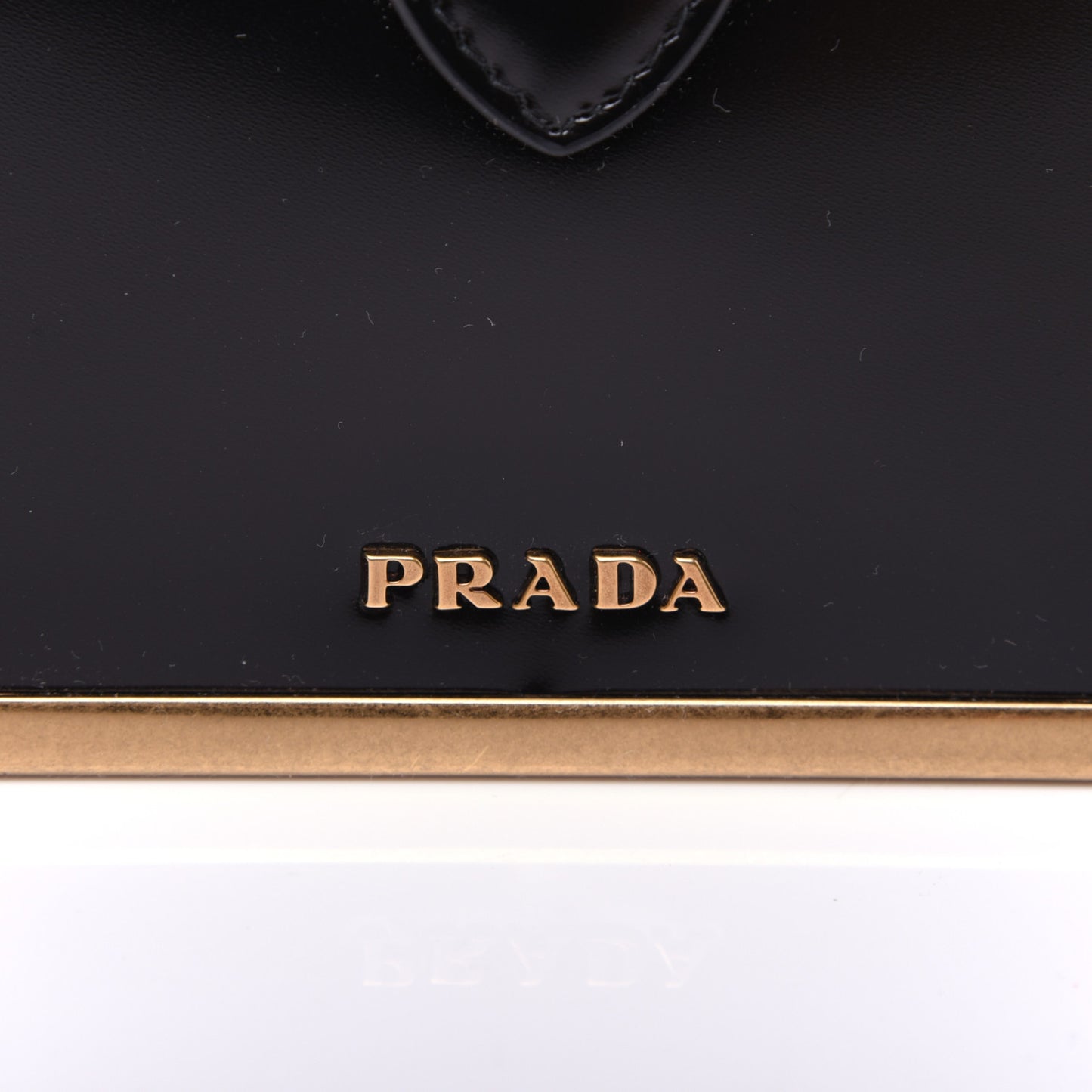 Spazzolato Micro Cahier Bag Black