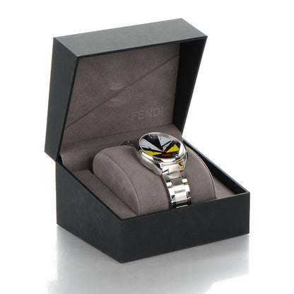 Fendi Stainless Steel 40mm Momento Monster Chronograph Quartz Watch 2 of 10