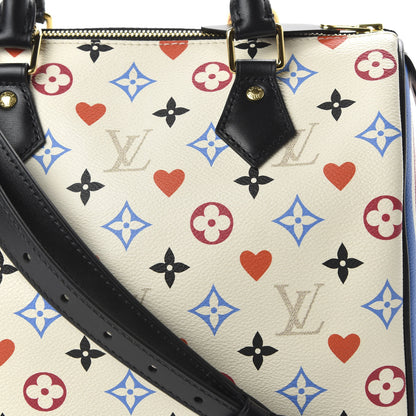 Louis Vuitton Game On Speedy Bandouliere 25 White 10 of 11