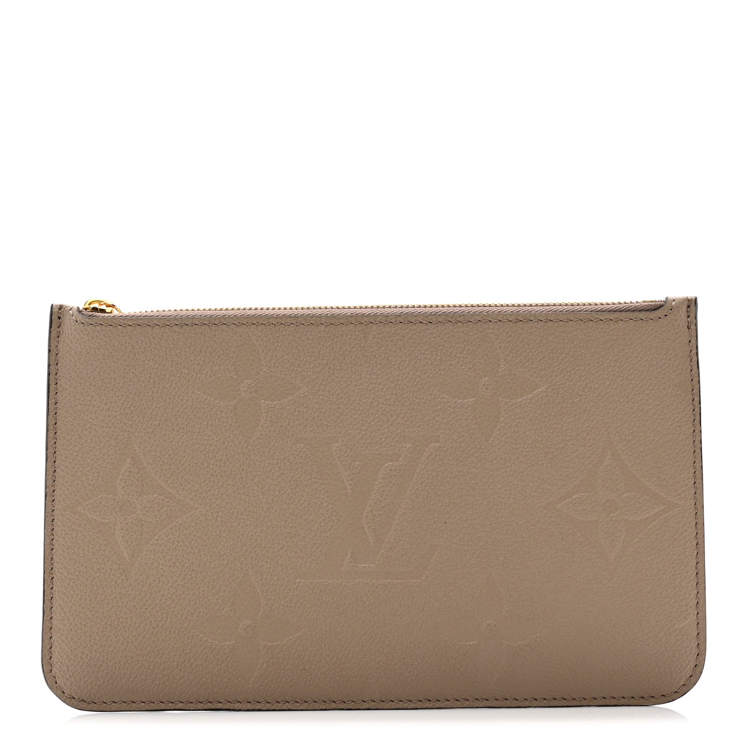 Louis Vuitton Empreinte Monogram Giant Neverfull MM Pochette Tourterelle 1 of 6