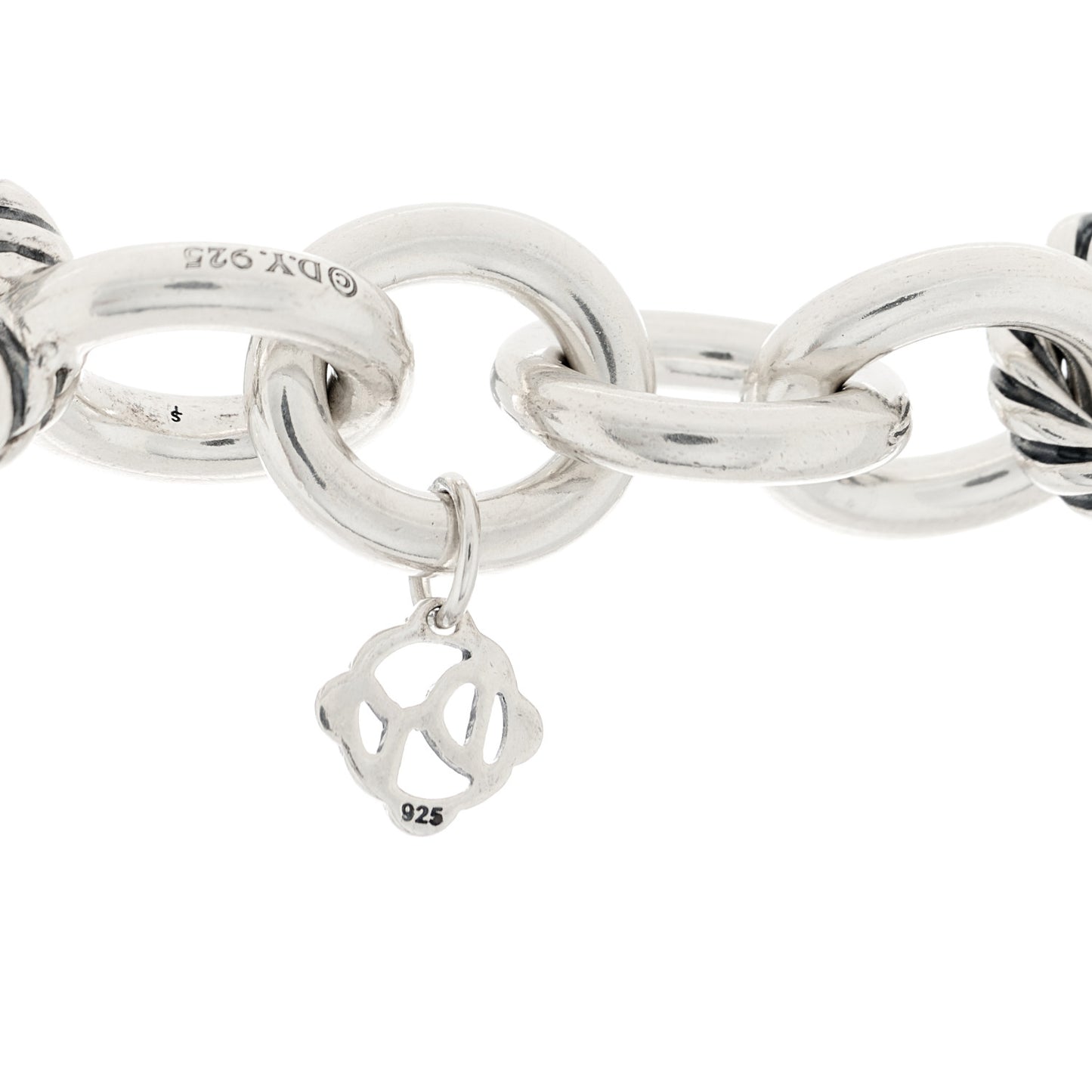 Sterling Silver 12mm Oval Link Necklace