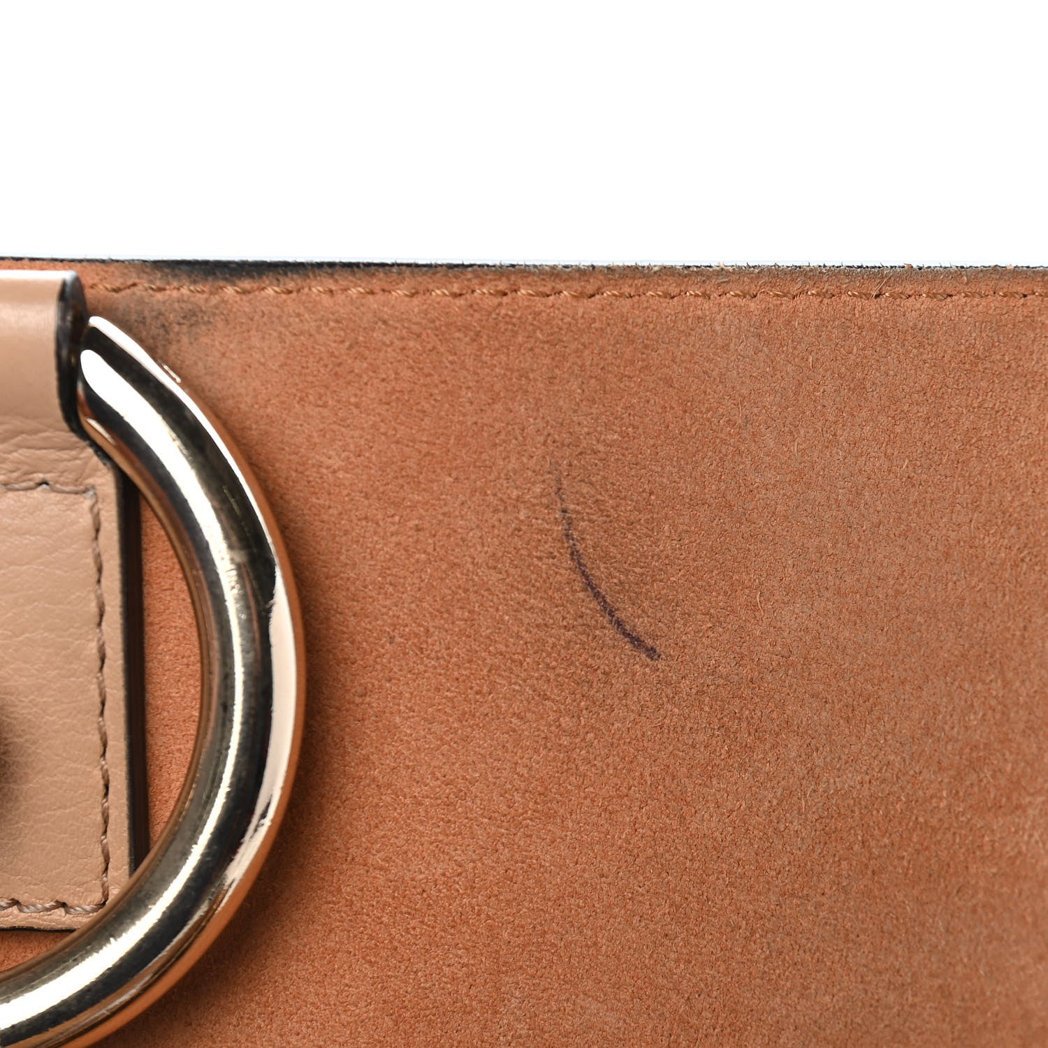 Chloe Calfskin Medium Faye Day Shoulder Bag Blush Nude 10 of 10
