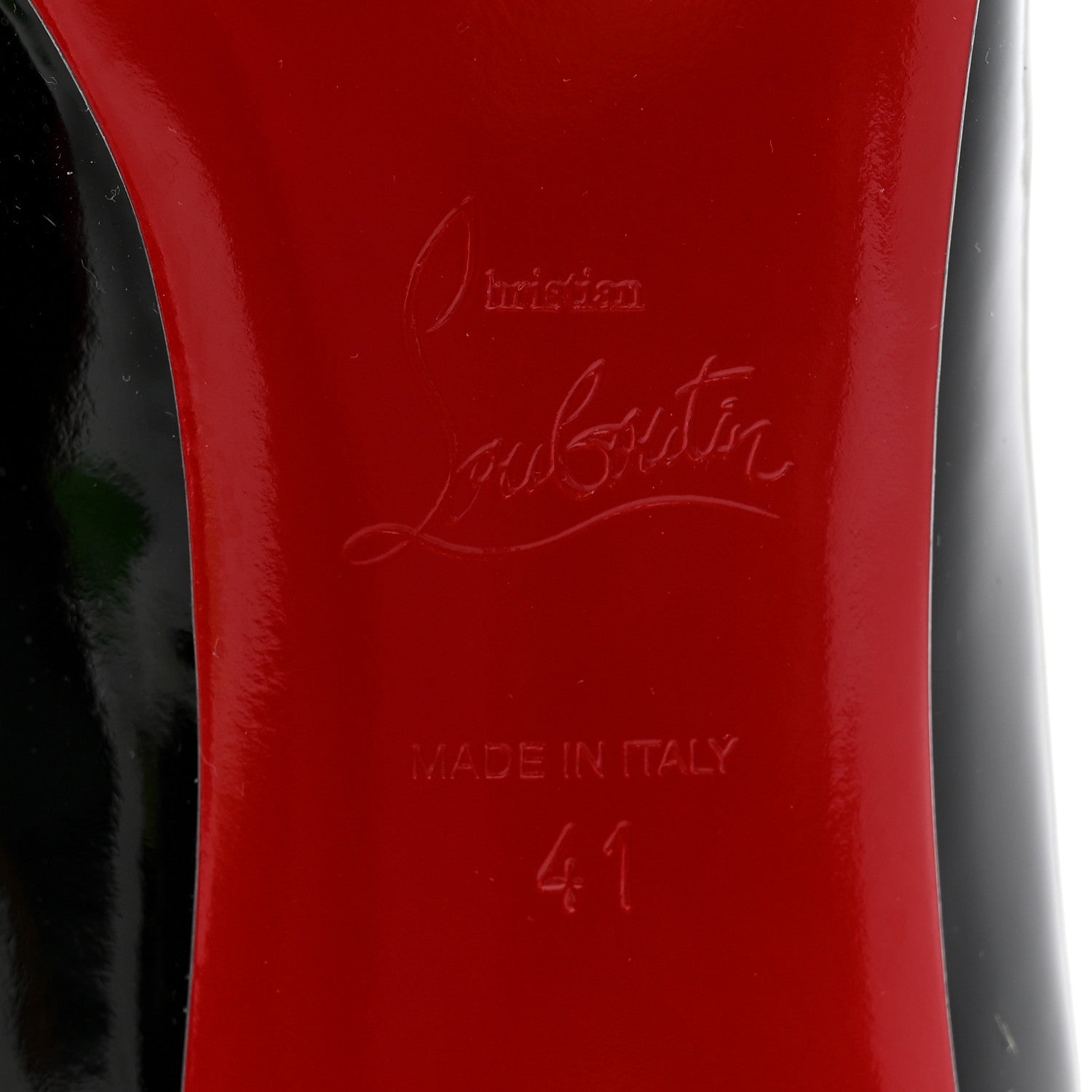 Christian Louboutin Patent Pigalle Follies 85 Pumps 41 Black 6 of 11