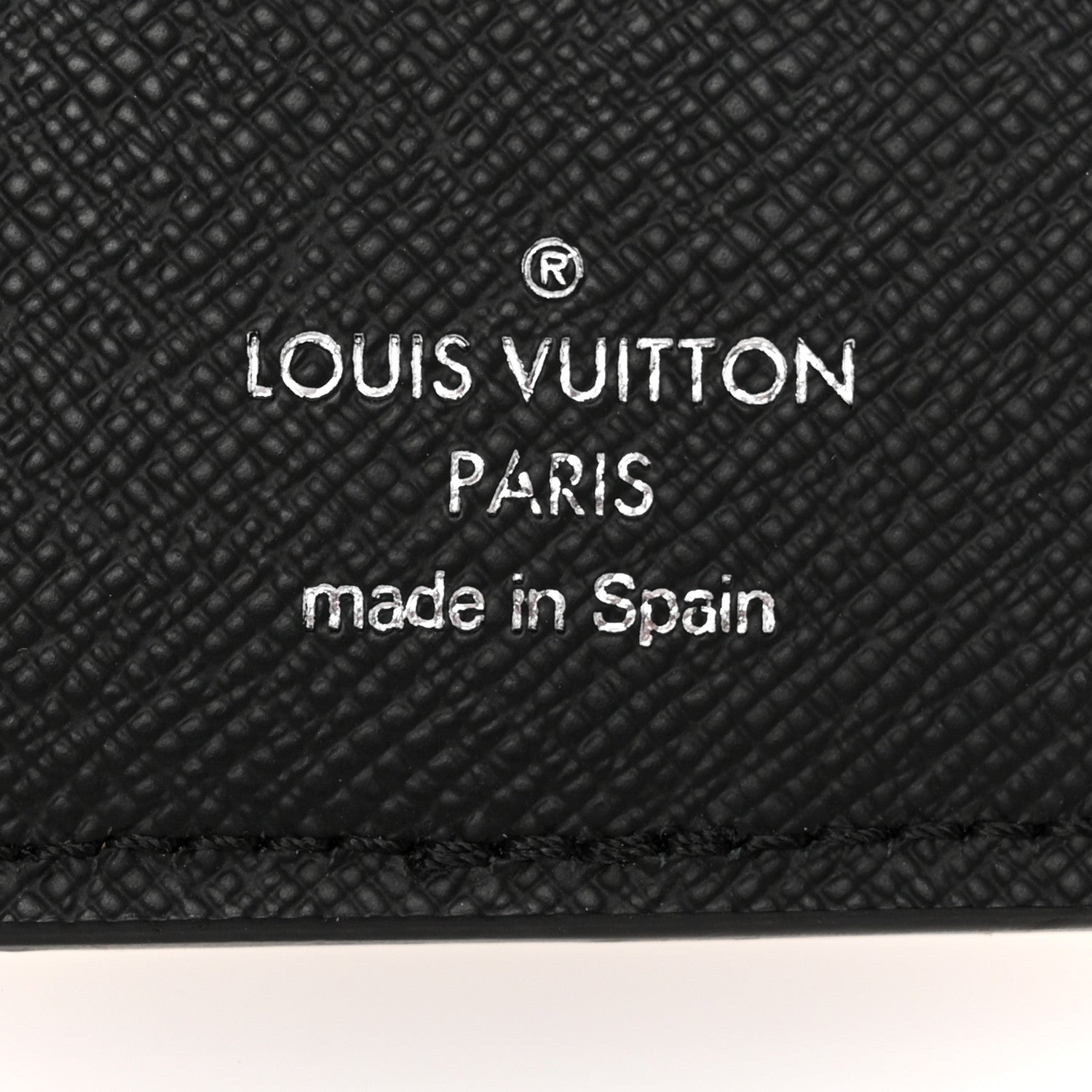 Louis Vuitton Epi Pocket Organizer Black 6 of 10