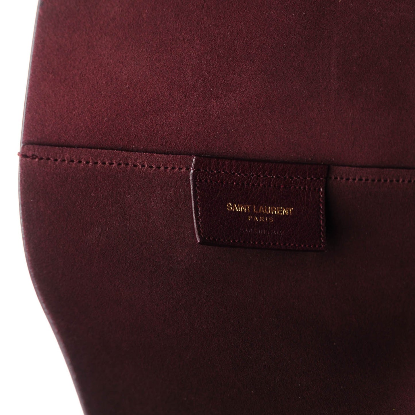 Calfskin Large Shopping Tote Amaranto
