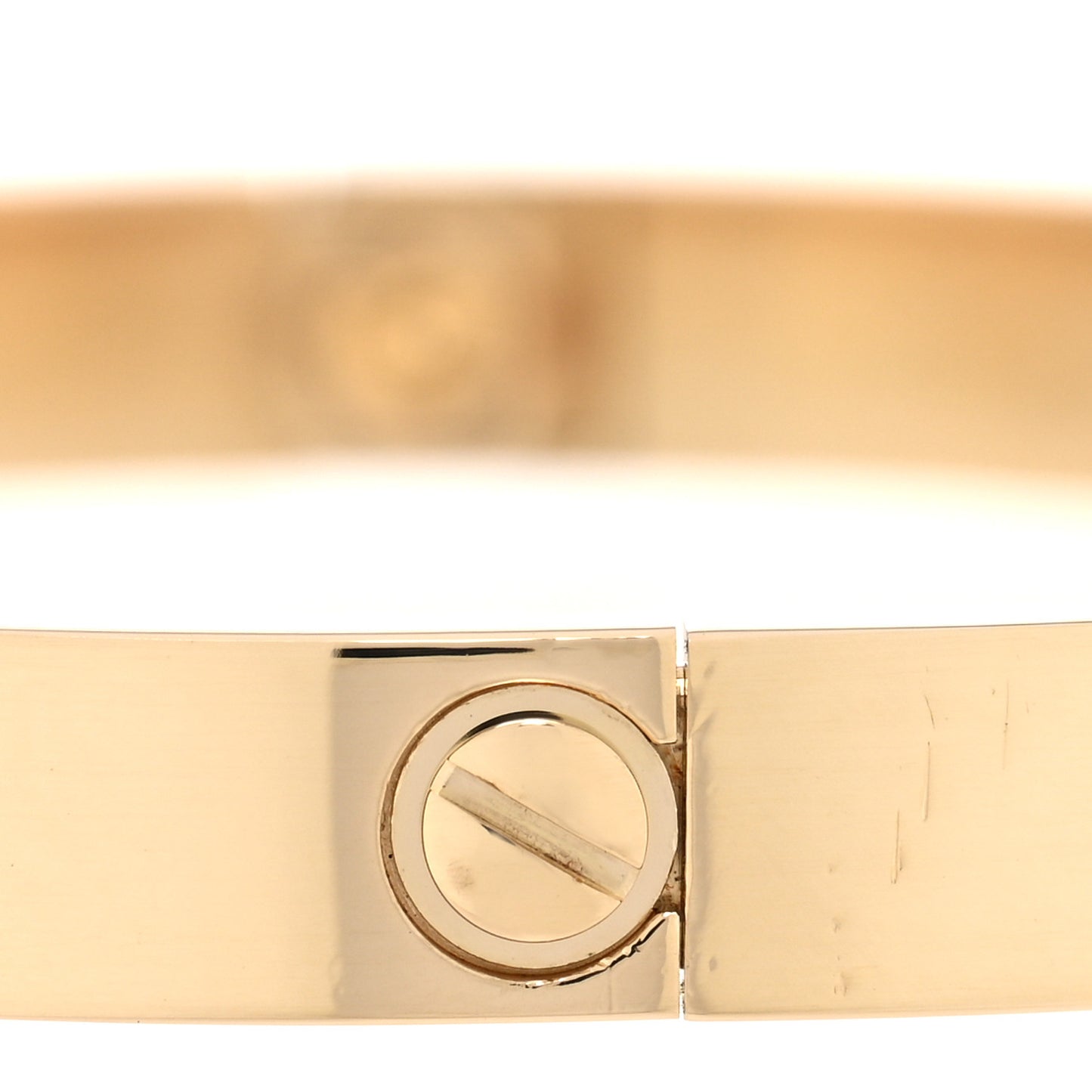 18K Yellow Gold LOVE Bracelet 17