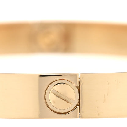 Cartier 18K Yellow Gold LOVE Bracelet 17 4 of 7