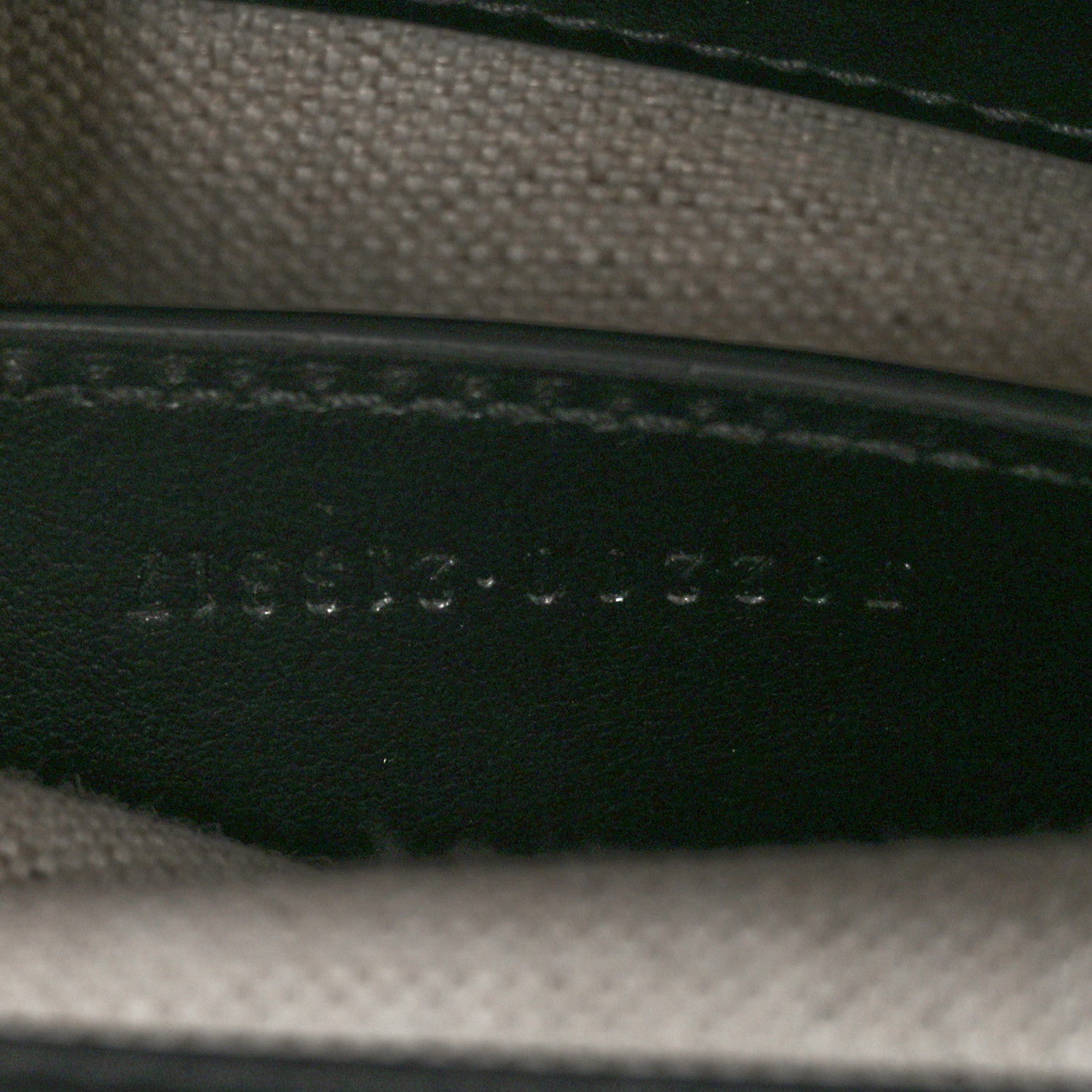 Gucci Calfskin GG Matelasse Small Slim Chain Shoulder Bag Black Natural 13 of 13