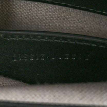 Gucci Calfskin GG Matelasse Small Slim Chain Shoulder Bag Black Natural 13 of 13