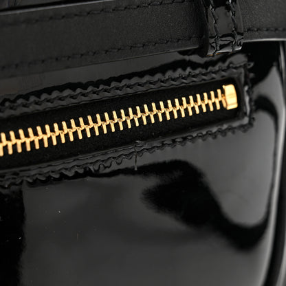 Saint Laurent Patent Matelasse Monogram Lou Belt Bag Black 11 of 12