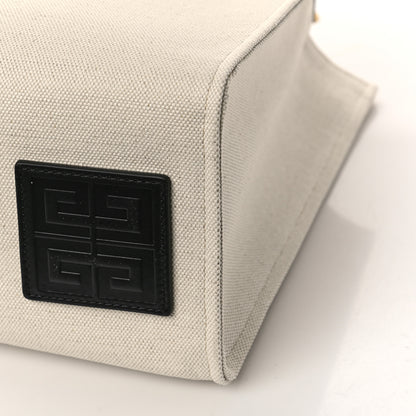 Givenchy Canvas Medium Tote Beige Black 8 of 8