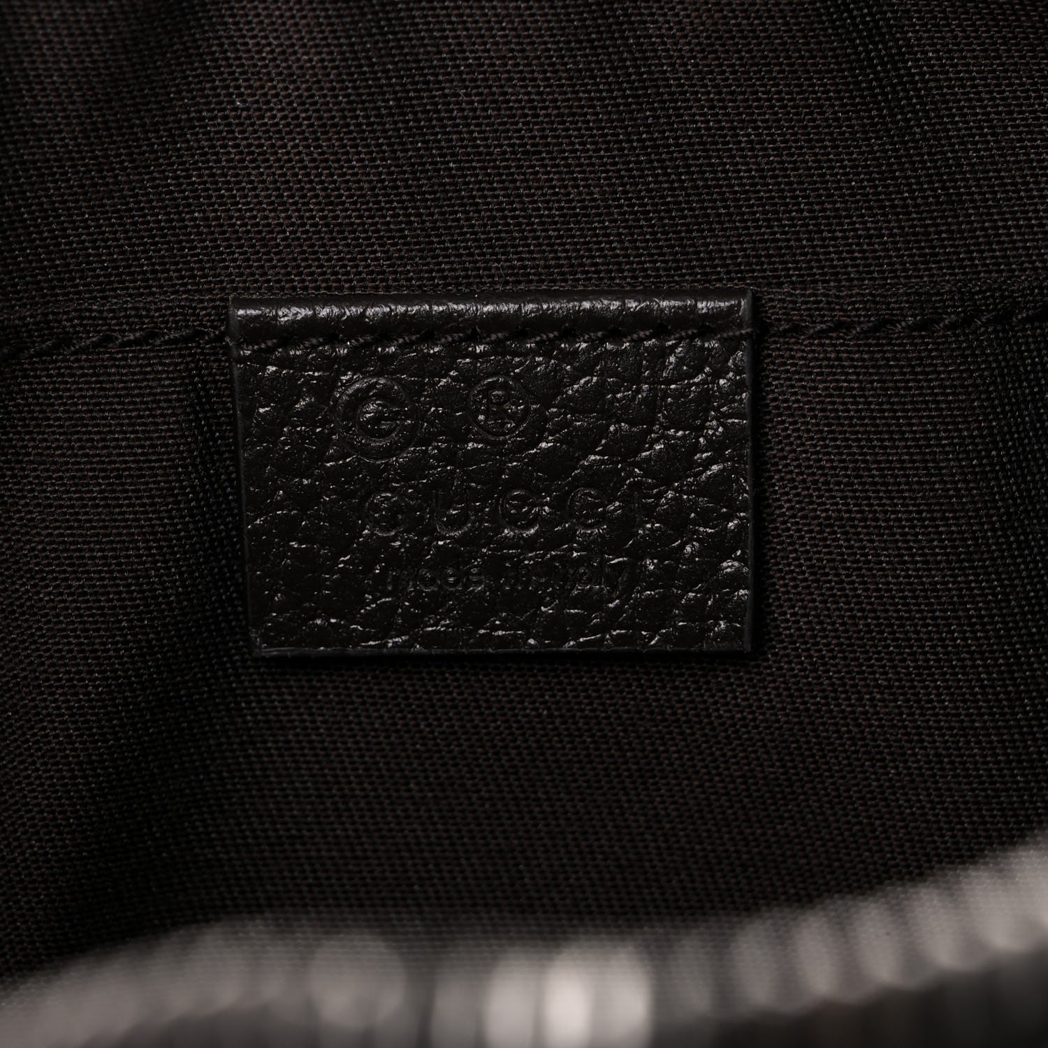 Gucci Monogram Belt Bag Dark Brown 5 of 12