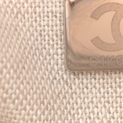 Chanel Mixed Fibers Medium Deauville Tote Beige 8 of 16