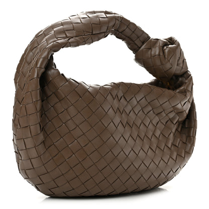 Bottega Veneta Nappa Intrecciato Teen Jodie Hobo Dark Taupe 3 of 10