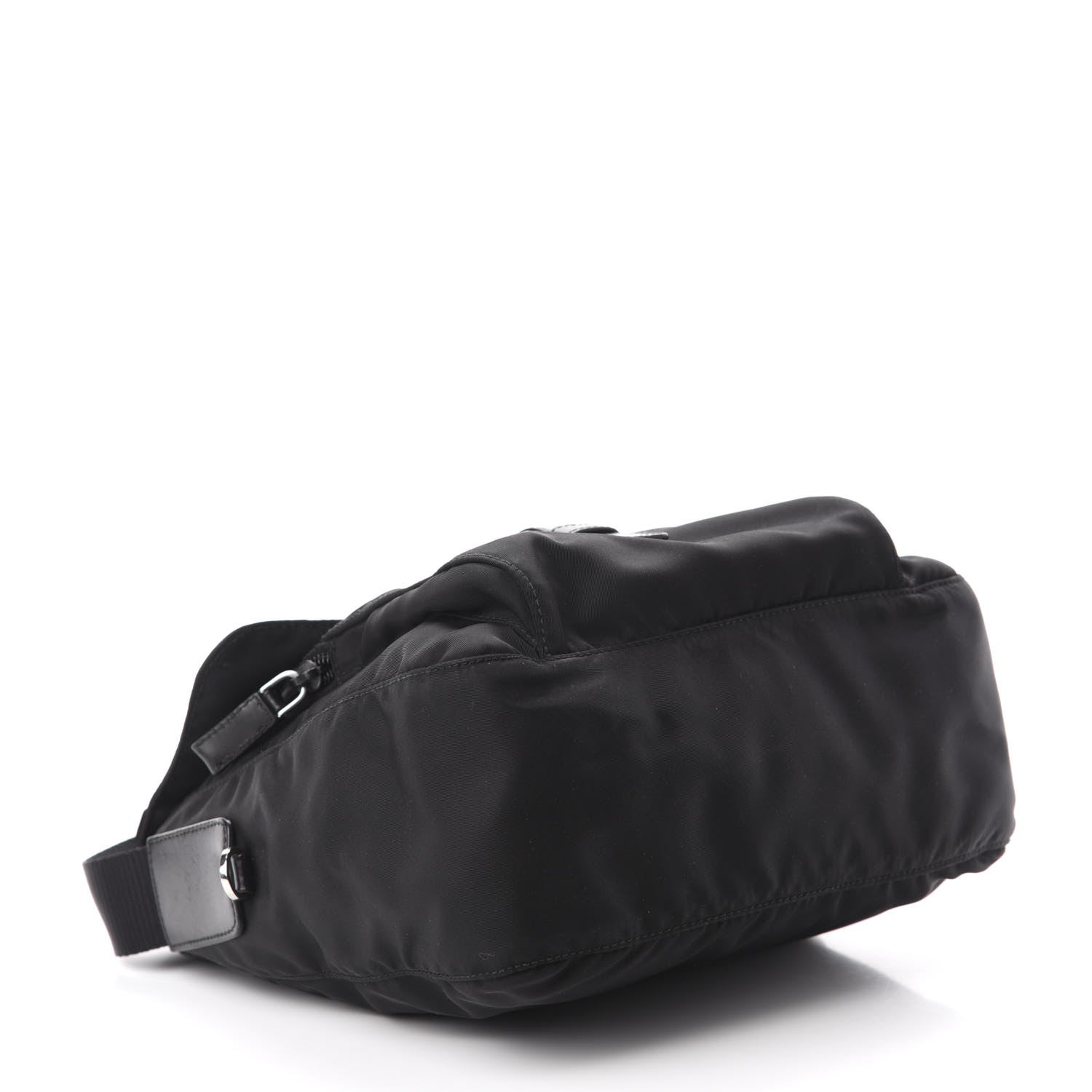 Prada Nylon Vela Messenger Black 4 of 10