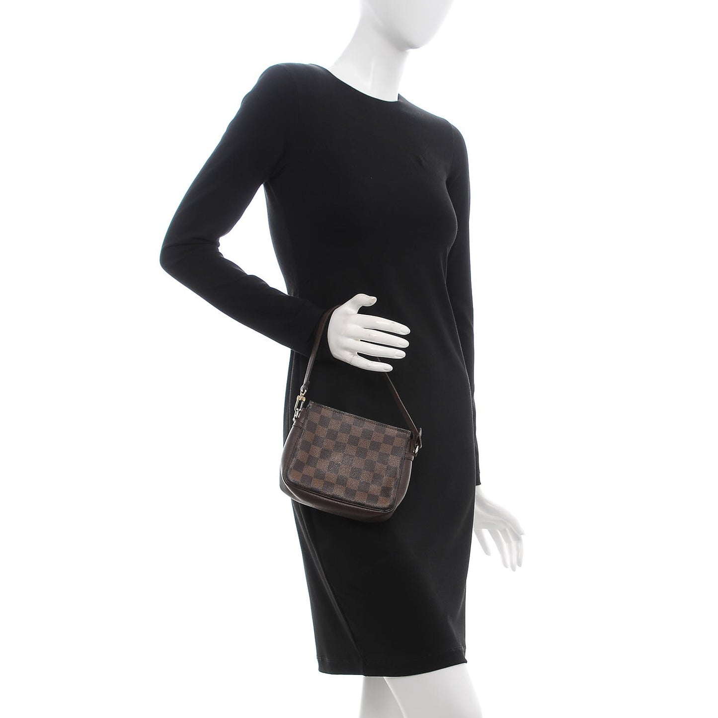 Damier Ebene Trousse Make Up Bag Pochette