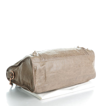 Balenciaga Agneau Giant 12 Rose Gold Hardware City Gris Poivre 4 of 9