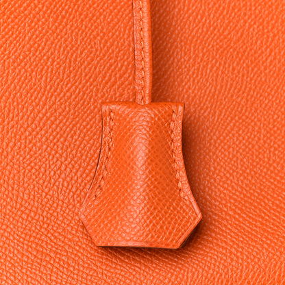 Hermes Epsom Birkin 35 Orange 30 of 34
