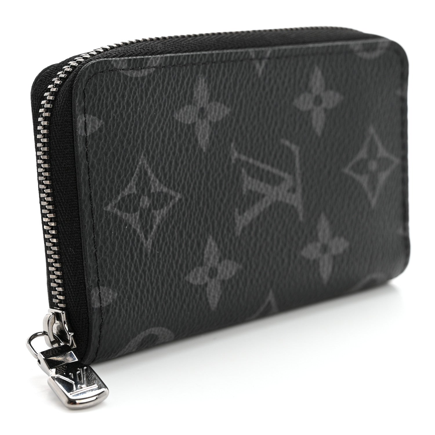 Louis Vuitton Monogram Eclipse Zippy Coin Purse Vertical 3 of 8