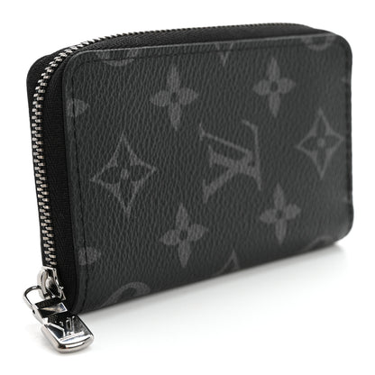 Louis Vuitton Monogram Eclipse Zippy Coin Purse Vertical 3 of 8