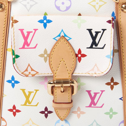 Louis Vuitton Monogram Multicolor Aurelia MM White 8 of 9