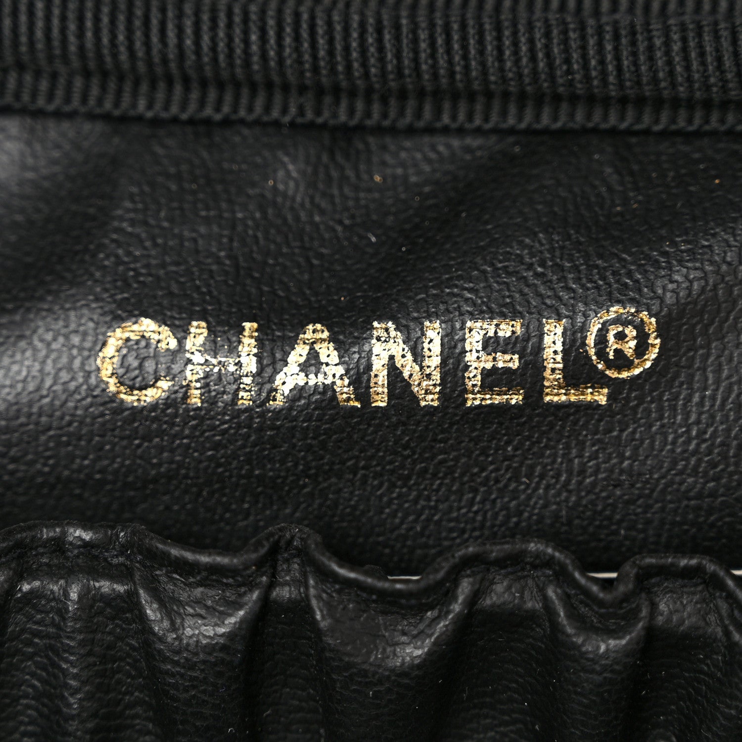 Chanel Caviar CC Vanity Cosmetic Case Black 6 of 11