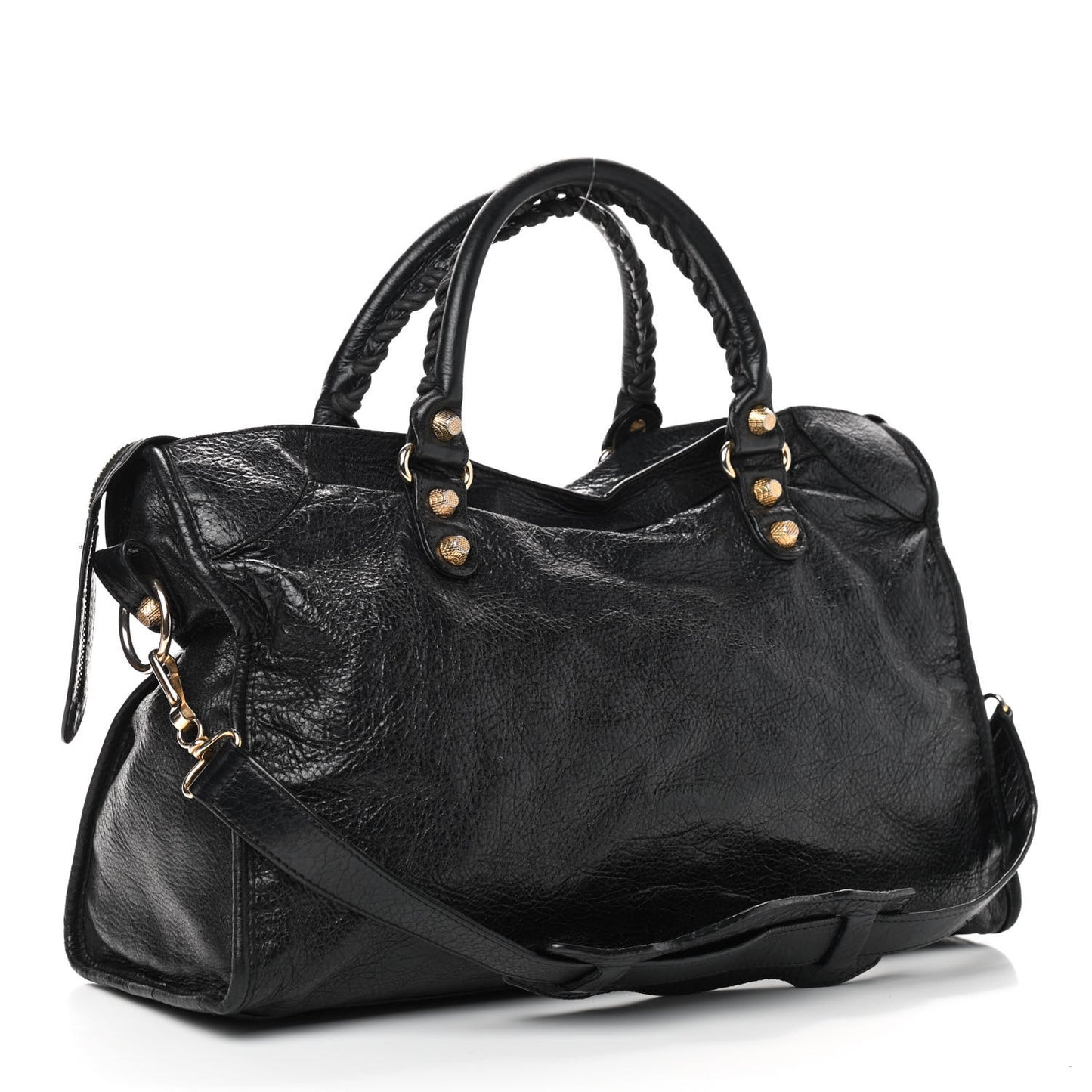 Agneau Giant 12 Gold Hardware City Black