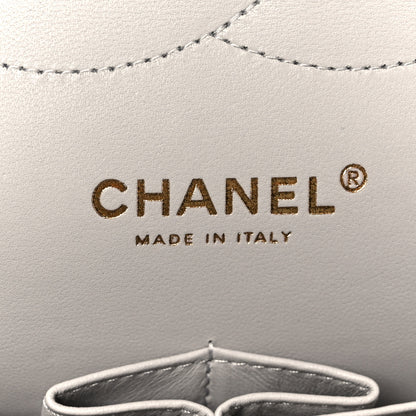 Chanel Caviar Quilted Jumbo Double Flap Grey Grey 6 of 11
