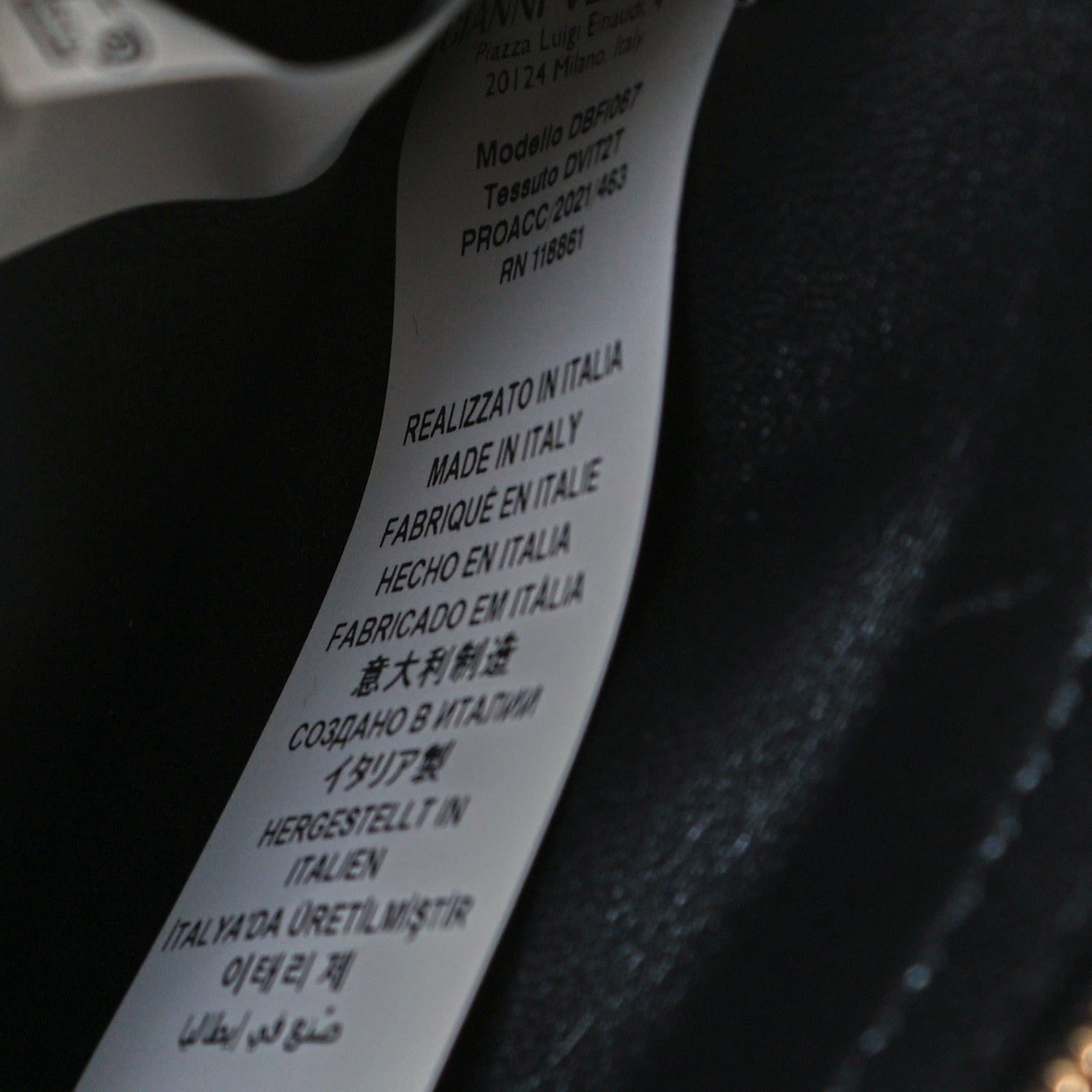 Versace Vitello Medusa Clutch Bag Brown 8 of 12