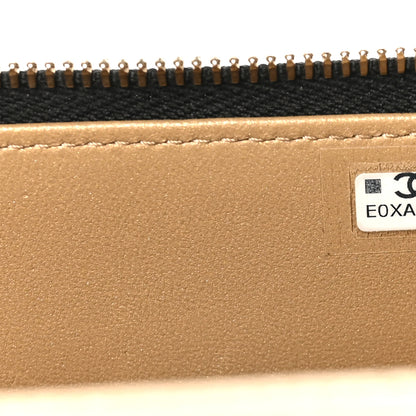 Chanel Lambskin Quilted Pearl Crush Small Vanity Case With Chain Black 7 of 11
