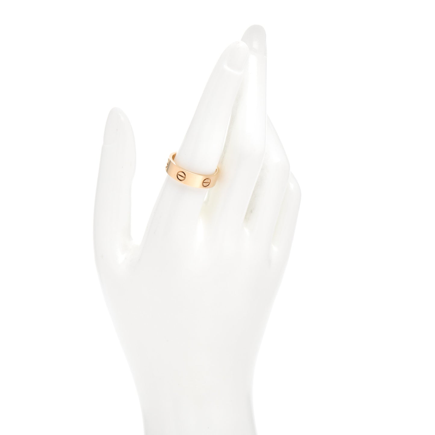 18K Yellow Gold 5.5mm LOVE Ring 57 8
