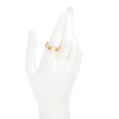 Cartier 18K Yellow Gold 5.5mm LOVE Ring 57 8 2 of 5