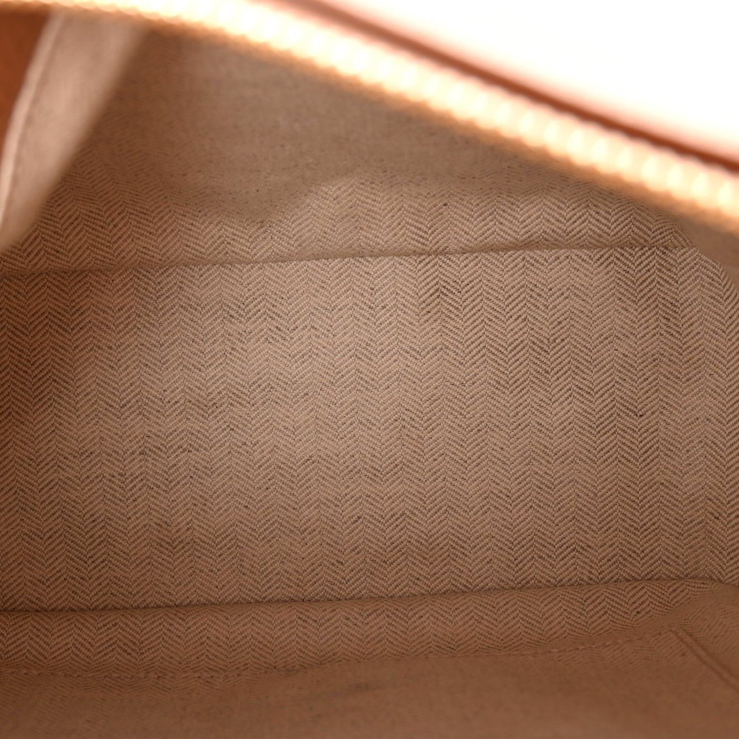 Grained Calfskin Small Puzzle Edge Bag Toffee