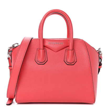 Givenchy Sugar Goatskin Mini Antigona Lipstick Pink 1 of 4