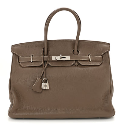 Hermes Togo Birkin 35 Etoupe 1 of 15