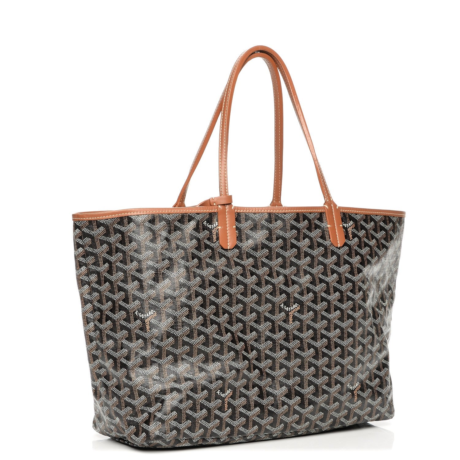 Goyard Goyardine Saint Louis PM Black Gold 3 of 8