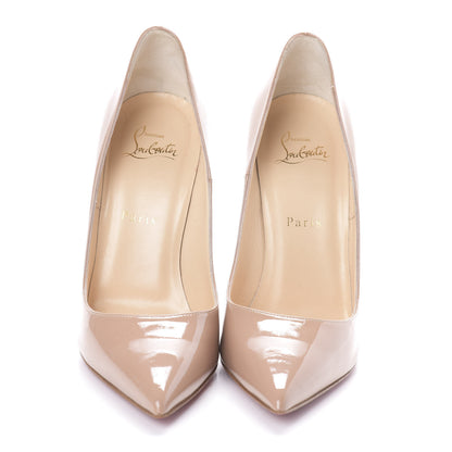 Christian Louboutin Patent So Kate 120 Pumps 38.5 Nude 2 of 7