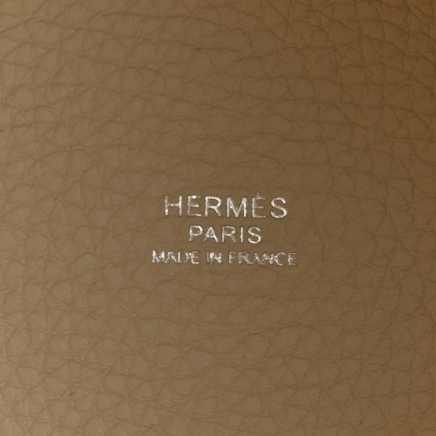 Hermes Taurillon Clemence Picotin Lock 18 PM Beton 5 of 10