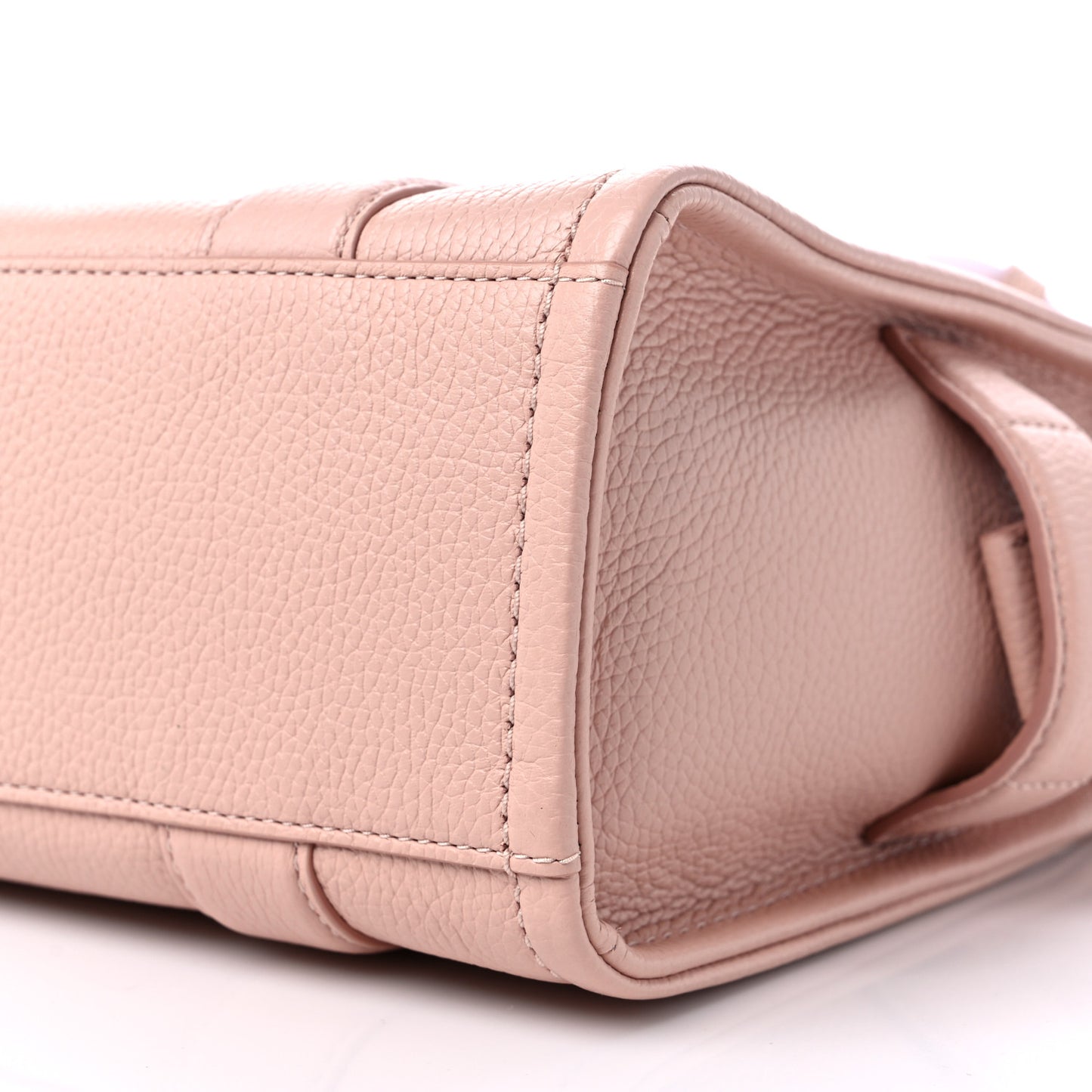 Grained Calfskin Small The Tote Bag Rose Dust