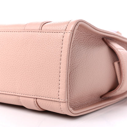 Marc Jacobs Grained Calfskin Small The Tote Bag Rose Dust 8 of 8