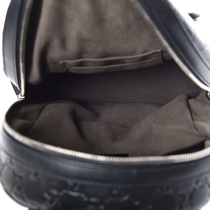 Gucci Guccissima Signature Small Day Backpack Black 5 of 10
