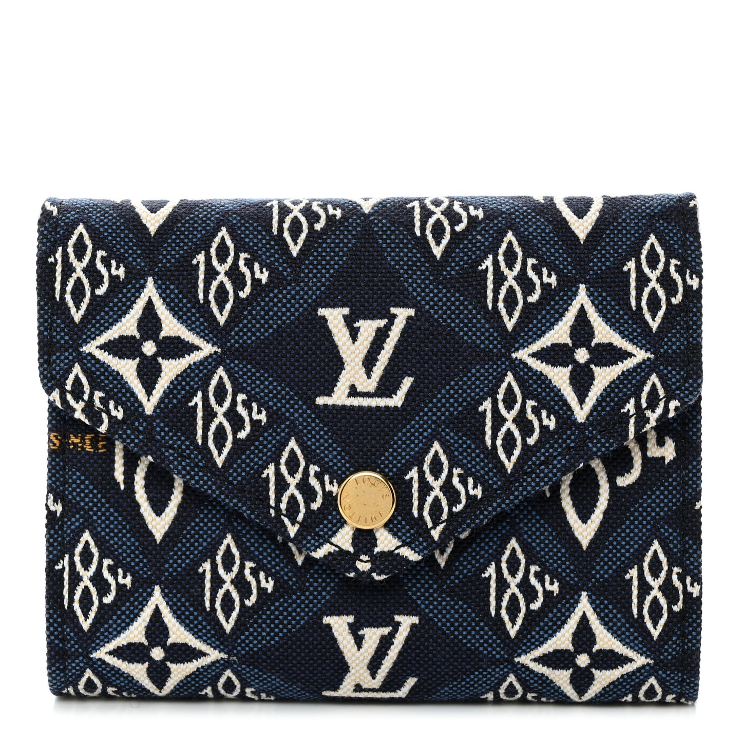 Jacquard Since 1854 Victorine Wallet Blue