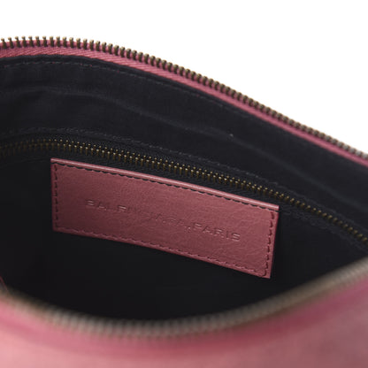 Balenciaga Agneau Classic Hardware Flat Handle Clutch Rose Bonbon 5 of 7