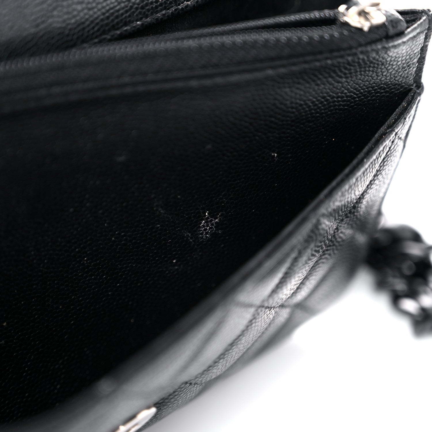 Chanel Caviar Quilted My Everything Wallet On Chain WOC Black 17 of 25
